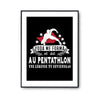 Affiche Pentathlon Légende - Planetee