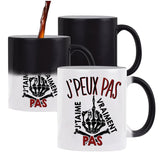 Mug Magique J'peux pas Je t'aime pas - Planetee