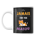 Mug Jamais sans mon matou - Planetee