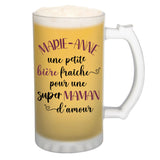 Chope de bière Marie-Anne Super Maman - Planetee