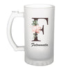 Chope de bière Fatoumata Lettre Fleur - Planetee