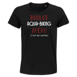 T-shirt femme Aquabiking C'est ma Routine - Planetee