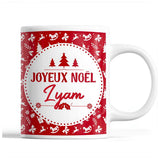 Tasse Noël Lyam Rouge - Planetee