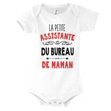 Body bébé La Petite Assistante du Bureau de Maman - Planetee