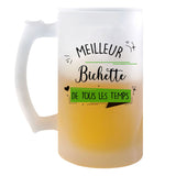 Chope de bière Meilleur Bichette de tous les temps - Planetee