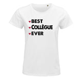 T-shirt femme Best Collègue Ever - Planetee