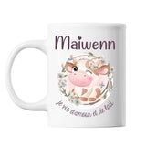 Mug Maïwenn Amour et Biberon de Lait Vache - Planetee