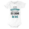 Body bébé Le Petit Assistant de Cuisine de Tata - Planetee