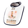 Bavoir Joy Cou Monté Girafe - Planetee