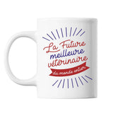 Mug La future meilleure Vétérinaire du monde entier - Planetee