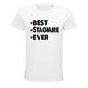 T-shirt homme Best Stagiaire Ever - Planetee