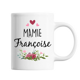 Mug Mamie Françoise | Tasse prénom Grand Mère - Planetee