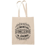 Sac Tote Bag Clémentine La Déesse beige - Planetee