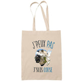 Sac Tote Bag J'peux pas, j'suis Corse - Planetee