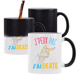 Mug Magique J'peux pas Skate Multicolor - Planetee