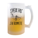 Chope de bière Trompette j'peux pas - Planetee