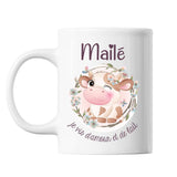 Mug Maïlé Amour et Biberon de Lait Vache - Planetee