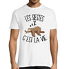 T-shirt homme sieste c'est la vie - Planetee