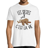 T-shirt homme sieste c'est la vie - Planetee