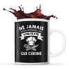 Mug personnalisable cuisine Prénom Métier Age tasse pour Cuisinier - Planetee