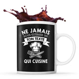 Mug personnalisable cuisine Prénom Métier Age tasse pour Cuisinier - Planetee