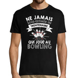T-shirt Homme bowling trentenaire - Planetee