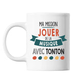 Mug Ma mission Musique avec Tonton - Planetee