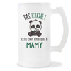 Chope de bière Mamy Pas Touche Panda - Planetee