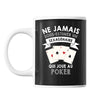 Mug Poker Sexagénaire Homme 60 ans - Planetee