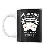 Mug Poker Sexagénaire Homme 60 ans - Planetee