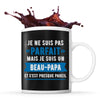 Mug noir Parfait Beau-Papa - Planetee