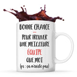 Mug Équipe ça n'existe pas - Planetee