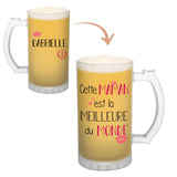 Chope de bière Gabrielle Meilleure Maman - Planetee