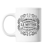 Mug Ambulancier Le Mythe la Légende blanc - Planetee
