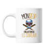 Mug Collection couteaux j'peux pas Blanc - Planetee