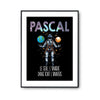 Affiche Prénom Pascal Univers - Planetee