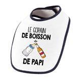 Bavoir bébé Le copain de boisson de papi Bière - Planetee