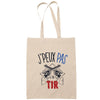 Sac Tote Bag J'peux pas Tir armes beige - Planetee