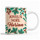 Tasse Noël Florian Beige - Planetee