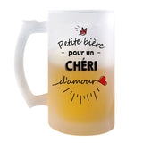 Chope de bière Petite Pinte d'un Chéri d'amour - Planetee