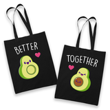 Sac Tote Bag Couple Better Together - Planetee