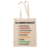 Tote Bag Scroller Insta Journée Parfaite - Planetee