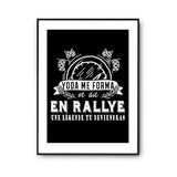 Affiche Rallye Légende Pilote - Planetee