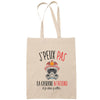 Sac Tote Bag J'peux pas Carnaval beige - Planetee