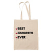 Sac Tote Bag Best Mamounette Ever - Planetee