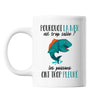 Mug Pourquoi la Mer est trop salée - les poissons ont trop pleuré | Référence Maitre Gims - Planetee
