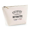 Trousse Retraitée certifiée meilleure dans toute la france| Pochette Toilette Maquillage - Planetee