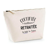 Trousse Retraitée certifiée meilleure dans toute la france| Pochette Toilette Maquillage - Planetee