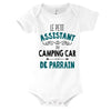 Body bébé Le Petit Assistant du Camping Car de Parrain - Planetee