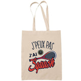Sac Tote Bag J'peux pas Squash beige - Planetee